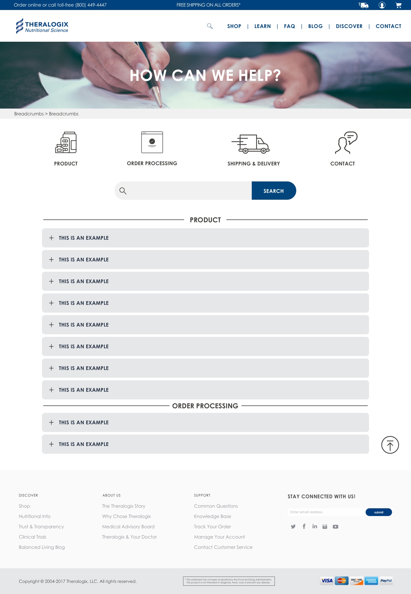 Theralogix FAQ