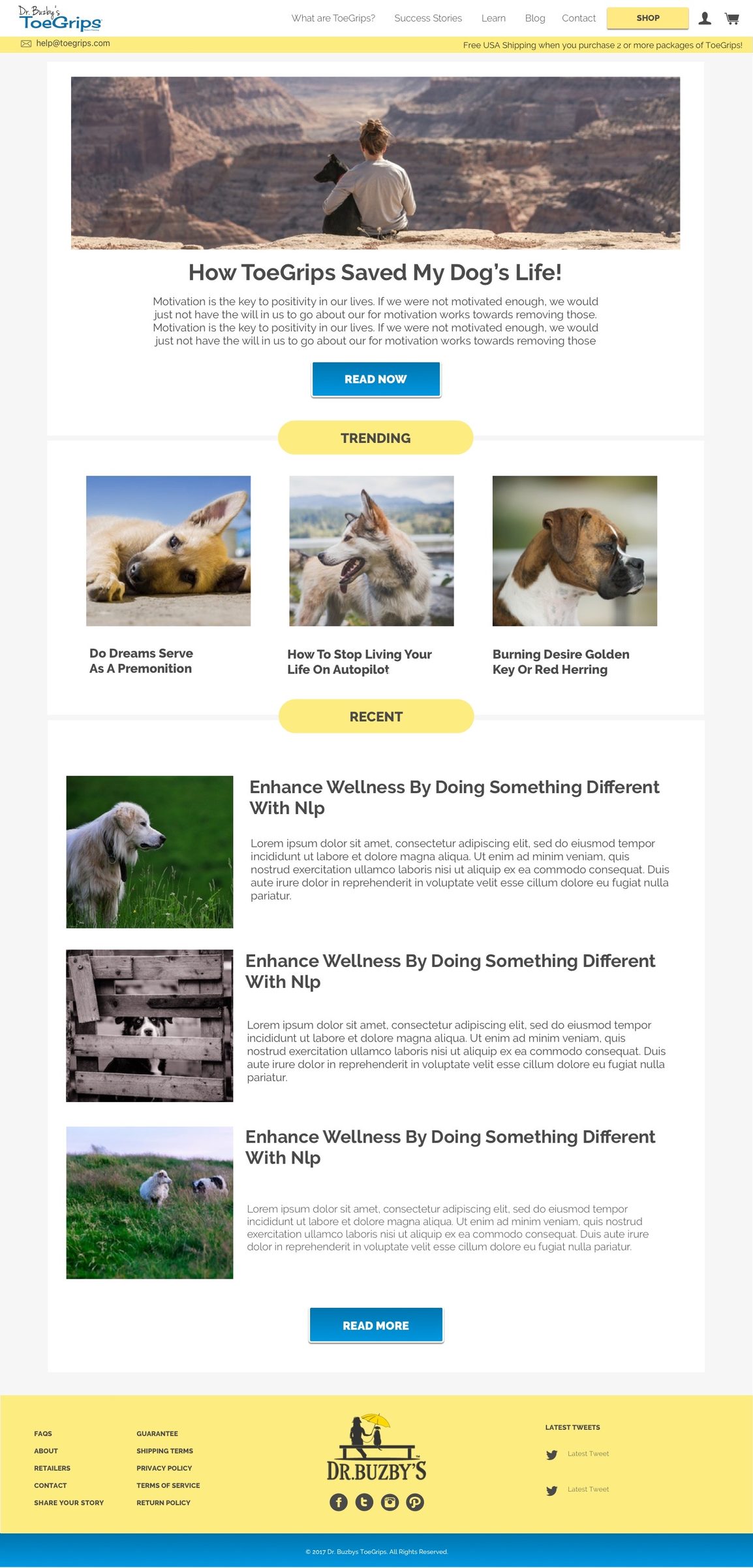 Toegrips Blog